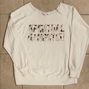 Spiritual gangster lightweight sweatshirt- small